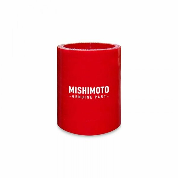 Mishimoto 175 Inlet Diameter Straight Red Silicone MMCP-175SRD